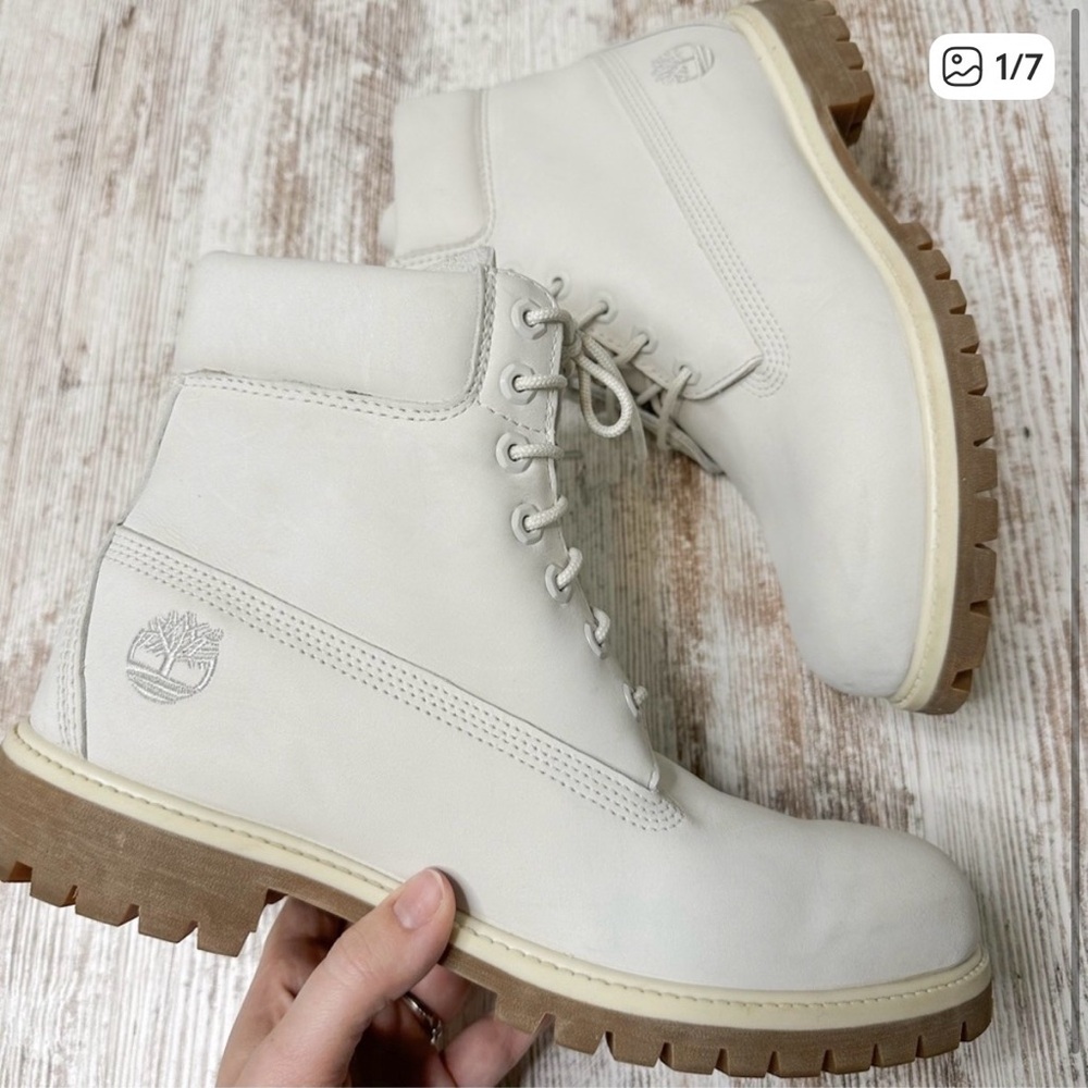 Men’s Timberland Hommes Leather Boots Size 10.5
